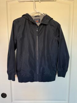 Youth water resistant windbreaker