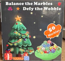 Balance the Marbles Wobble Game with 50 Marbles