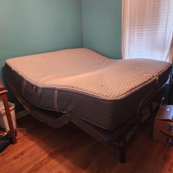 Bed Frame With Mattress 