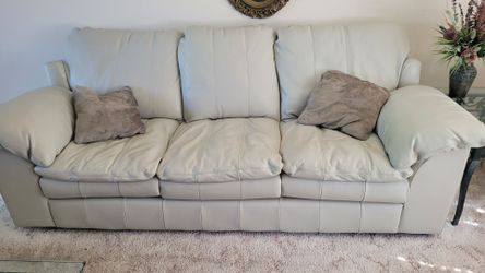 Gorgeous leather couches