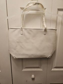 Rabanne White Tote Bag
