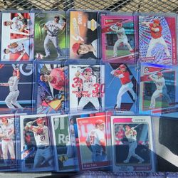 MLB Baseball Trading Card Lot 