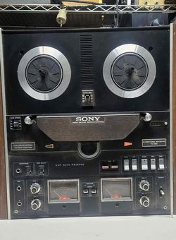 Vintage Sony TC-580 Reel to Reel 6-HEAD Servo Tape Recorder ( FOR PARTS OR REPAIR )