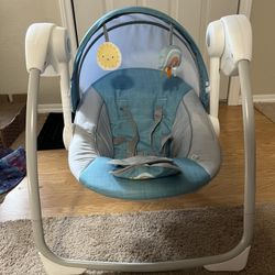 For Sale: Gently Used Infant Swing – Perfect for Soothing Your Baby! $30