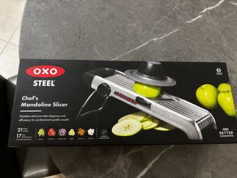 Stainless steel food slicer