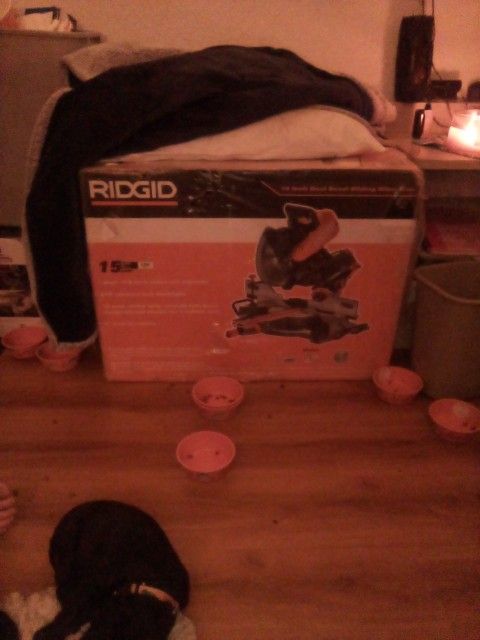 2 Miter Saws & Charger Box