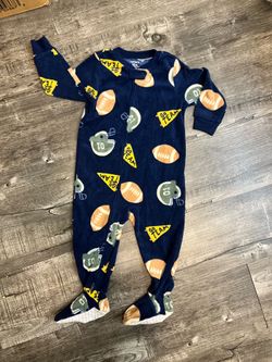 CARTERS FOOTBALL SLEEP & PLAY FLEECE