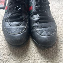 Gucci fashion sneaker,used like new,men size 10.5,made in Italy