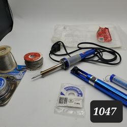 Complete Soldering Tool Kit With Extra Solder