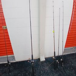 Custom Star Rod With Older Penn Reel