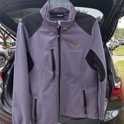 🚗 Reebok Corvette Softshell Jacket – Size Large – Embroidered Logo-C7/C8 Corvette owners