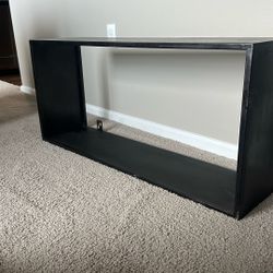 Pottery Barn Large Metal Box Shelf