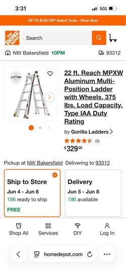 Gorilla ladder