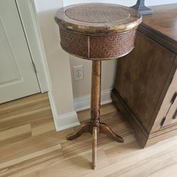 Wood Plant Stand