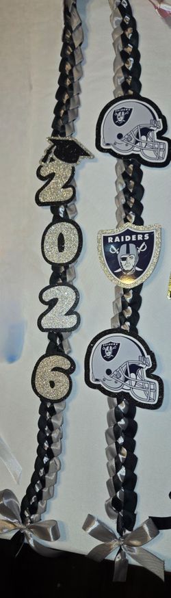 Raiders  graduation  lei