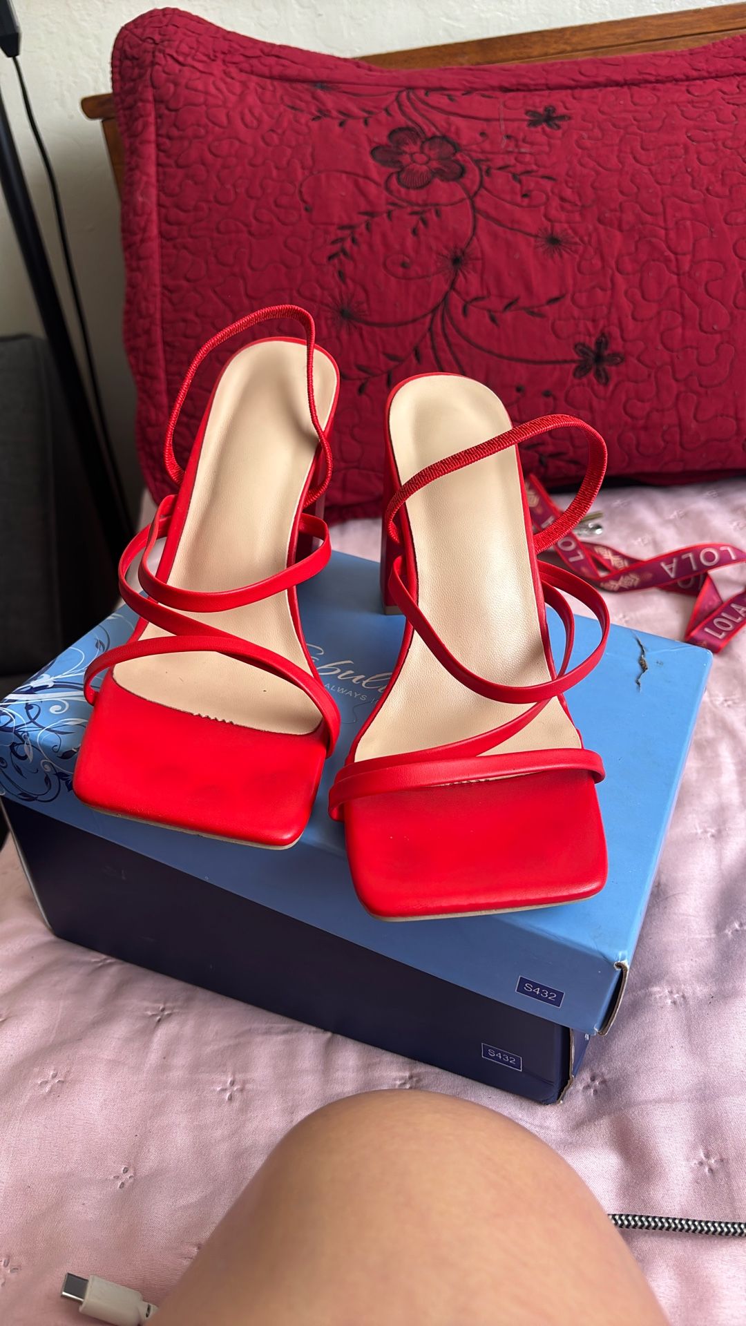 Red heels