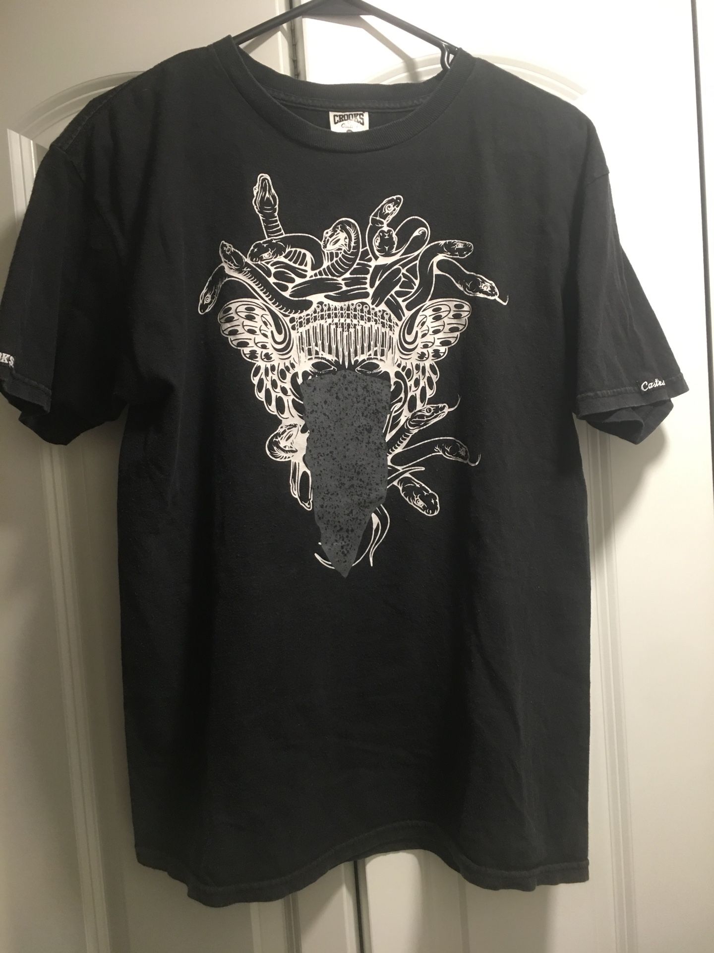 Crooks and Castles Medusa Spackled Bandana Size Medium