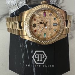 Philipp Plein Women Queen Gold Tone St