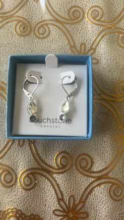 Earrings Touchstone Crystal By Swarovski