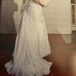 Elegant Corset Bridal Dress 