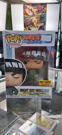 Funko Pop Naruto Might Guy Winking Hot Topic Exclusive