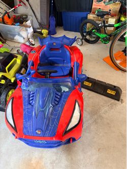 Spider man car