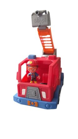 Blippi Fire Truck Toy with Figure