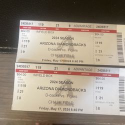 Dbacks Tickets Face Value 