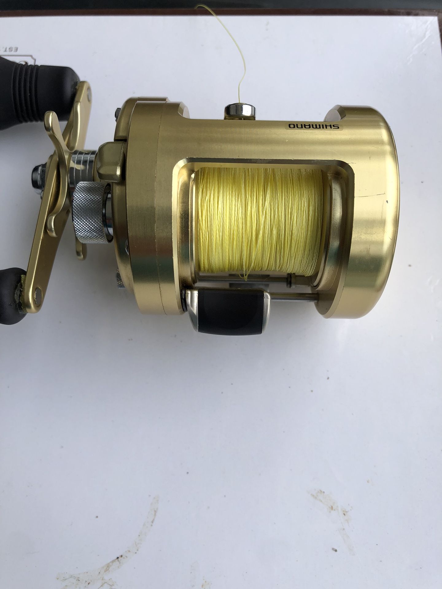 Shimano Calcutta TE 401 (LH Retrieve) Mint Condition