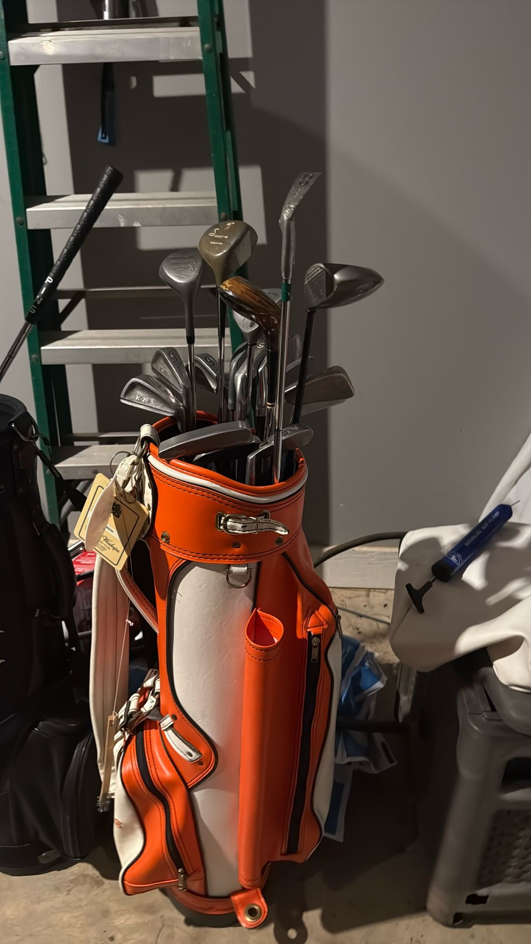 Kind of old clubs For Sale As Well As The Bag
