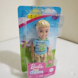 Barbie Club Chelsea Boy Doll (6-inch Blonde) Wearing Monster-Themed Outfit 