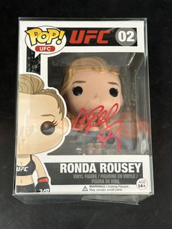 Ronda Rousey Funko Pop Signed Mini Condition