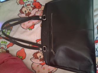 Patricia Nash Heritage Black Leather Poppy Tote Bag Purse