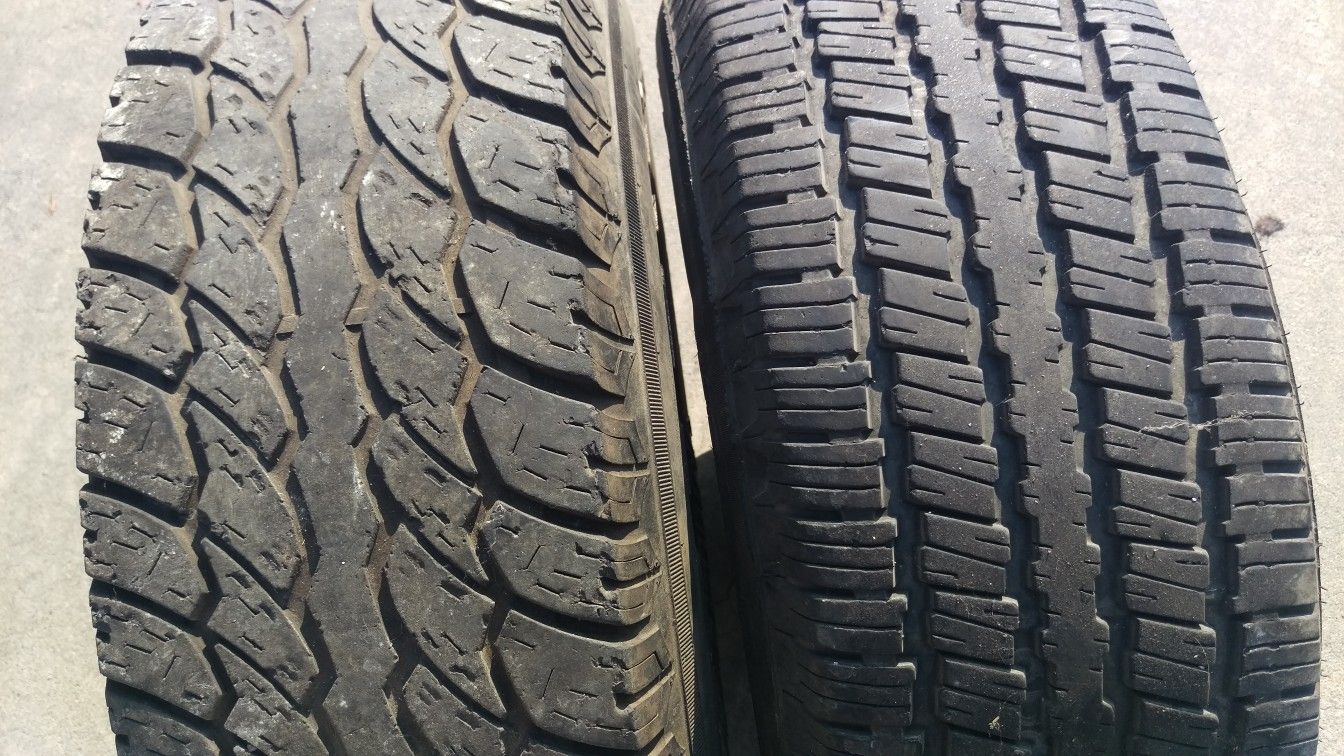 2 tires please check pictures