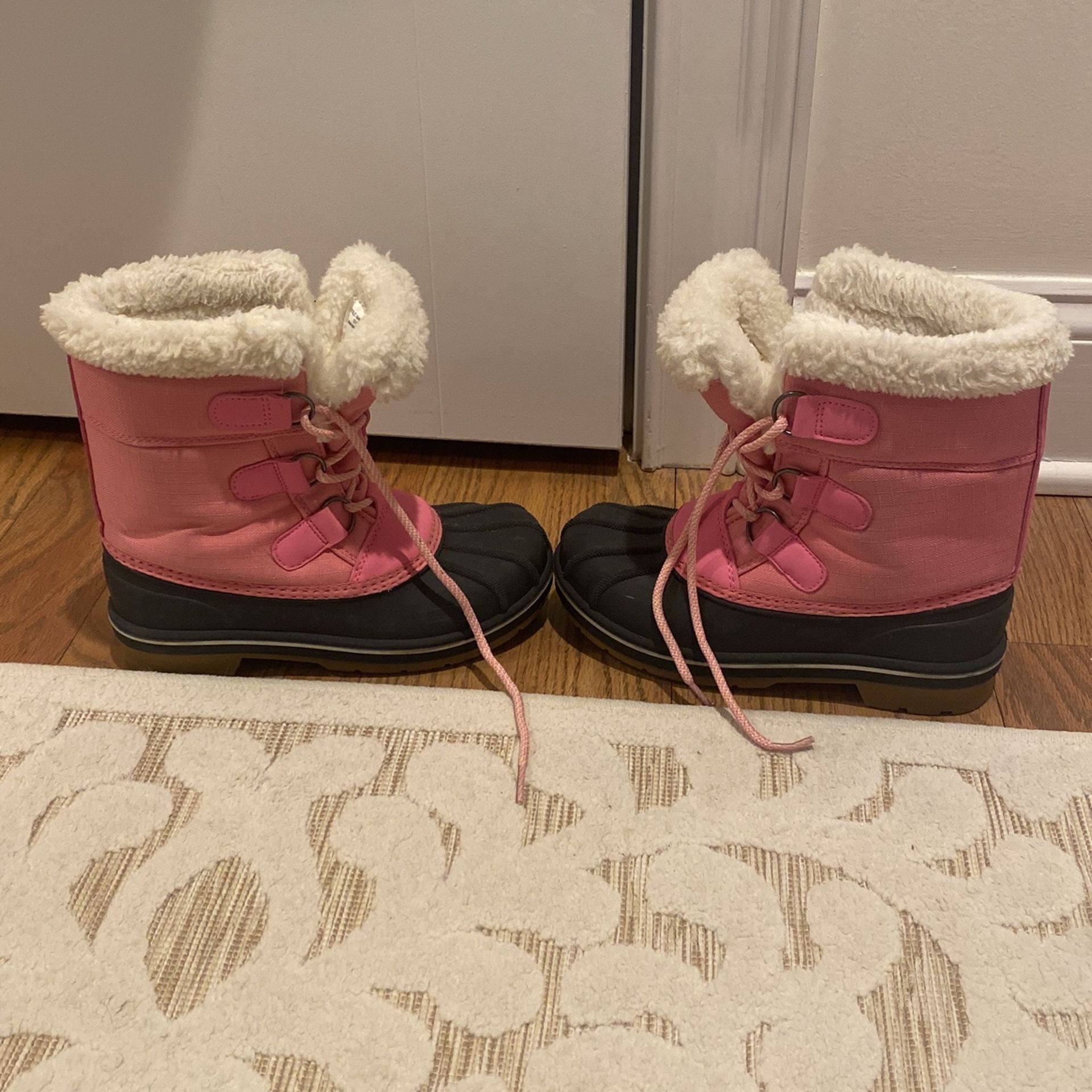 Snow Boots - Girls Size 2. $10 or Best offer