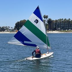 1979 Sunfish (Mini) With Beach Dolly 