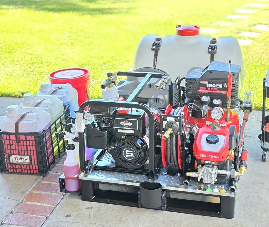 Detail Pro Skid Carwash Equipment Complete,Equipo De Carwash