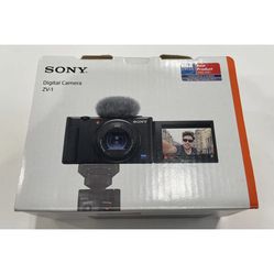 Sony ZV-1 20.1 MP Digital Camera for Content Creators-Vloggers-