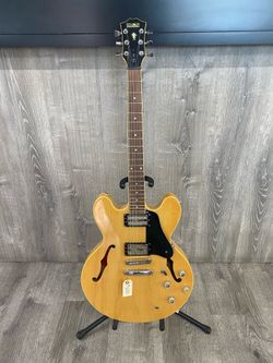 Hohner Professional SE35 Semi-Hollow Body Electric Guitar 335 Style