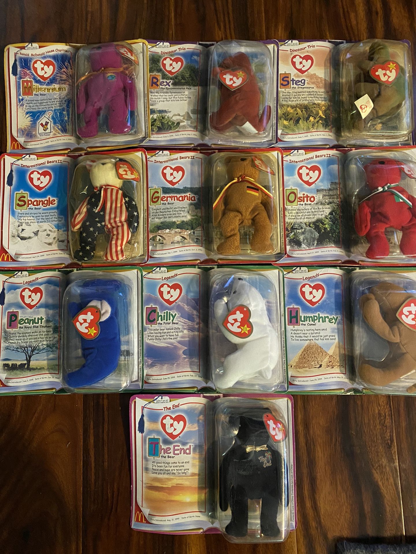 Ty McDonald’s Beanie Baby Collectibles