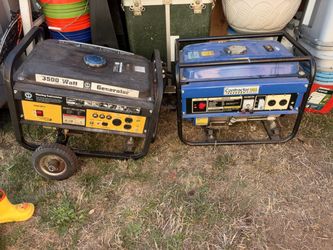 Pair of Portable Generators (3500W + JD4000) Non-Running - BOTH for One Price