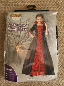 Girls Victorian Vampiress Costume