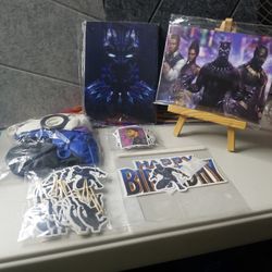 Black panther party decoration