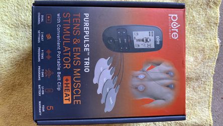 Purepulse trio tens ems muscle stimulator