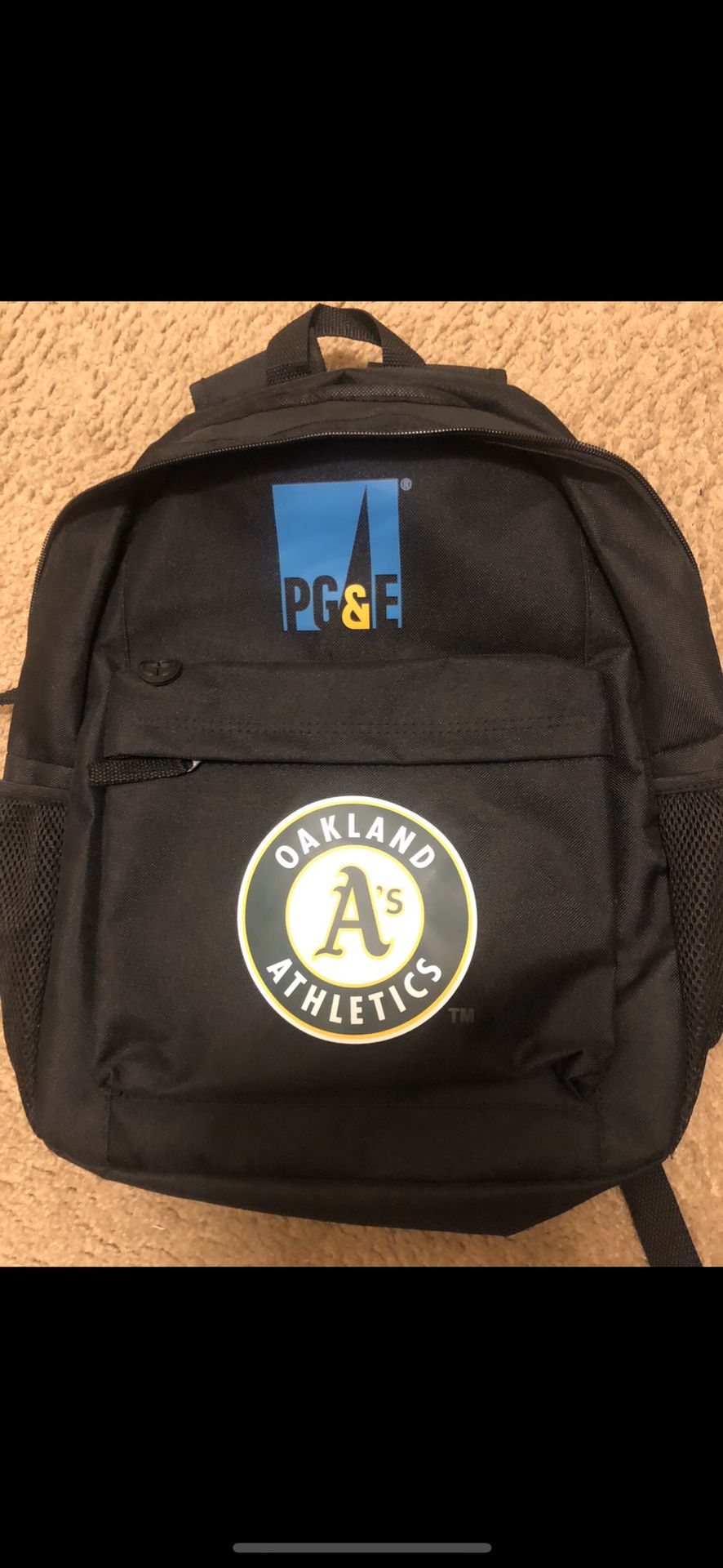Oakland A’s backpack