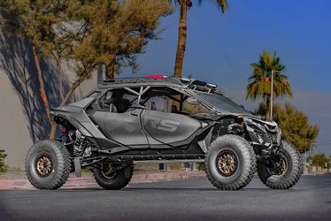2026 Can-Am Maverick R Max X Rs With Smart-Shox Dusty Navy