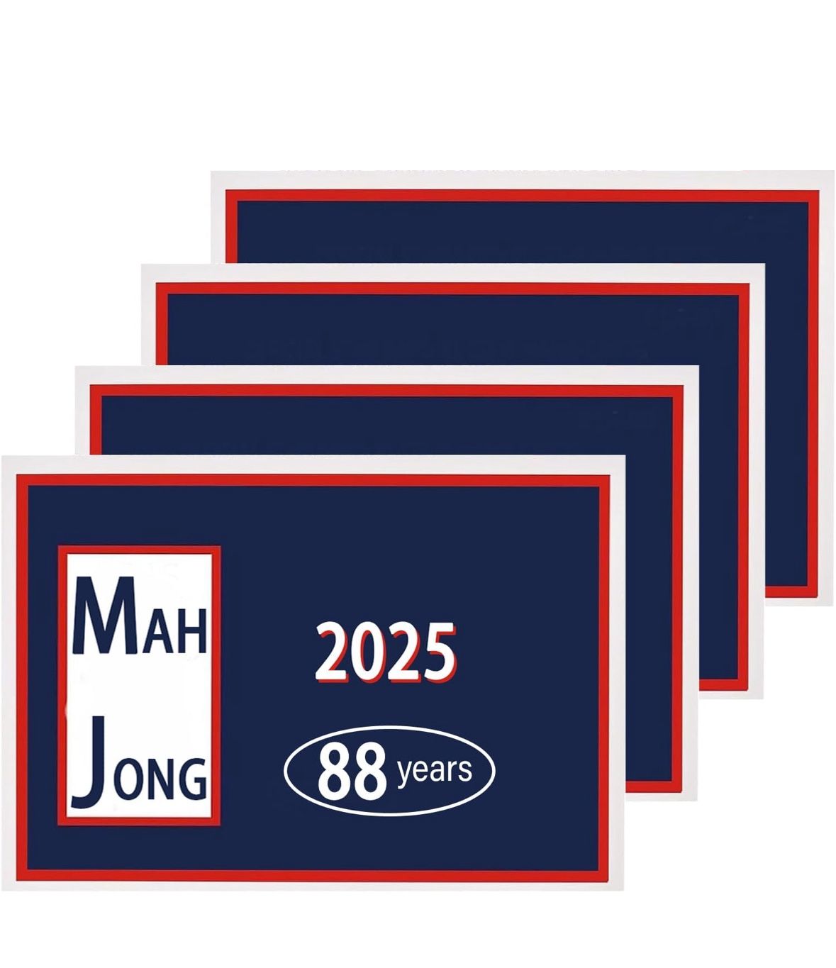 2025 NM JL Card Official Revision - Large Size - 4Pcs
