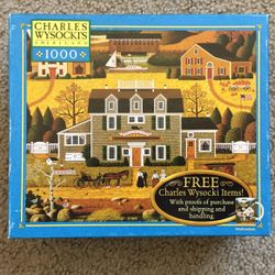 Jigsaw Puzzle MOON MEADOW COVE Milton Bradley NO MISSING PIECES 