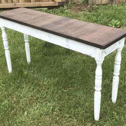 Farmhouse Sofa Table