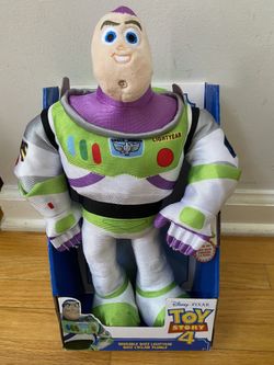Disney Pixar Toy Story 4 Bendable Buzz Lightyear Plush, Brand NEW! Porch Pickup or Can Ship!